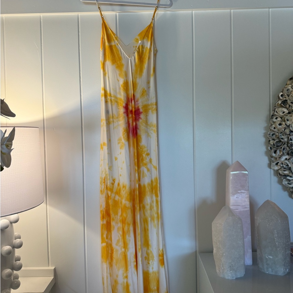 DANNIJO Yellow Tie-Dye Fabric